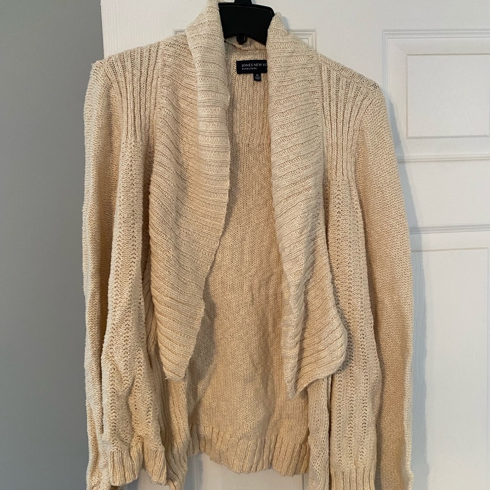 Cream sweater